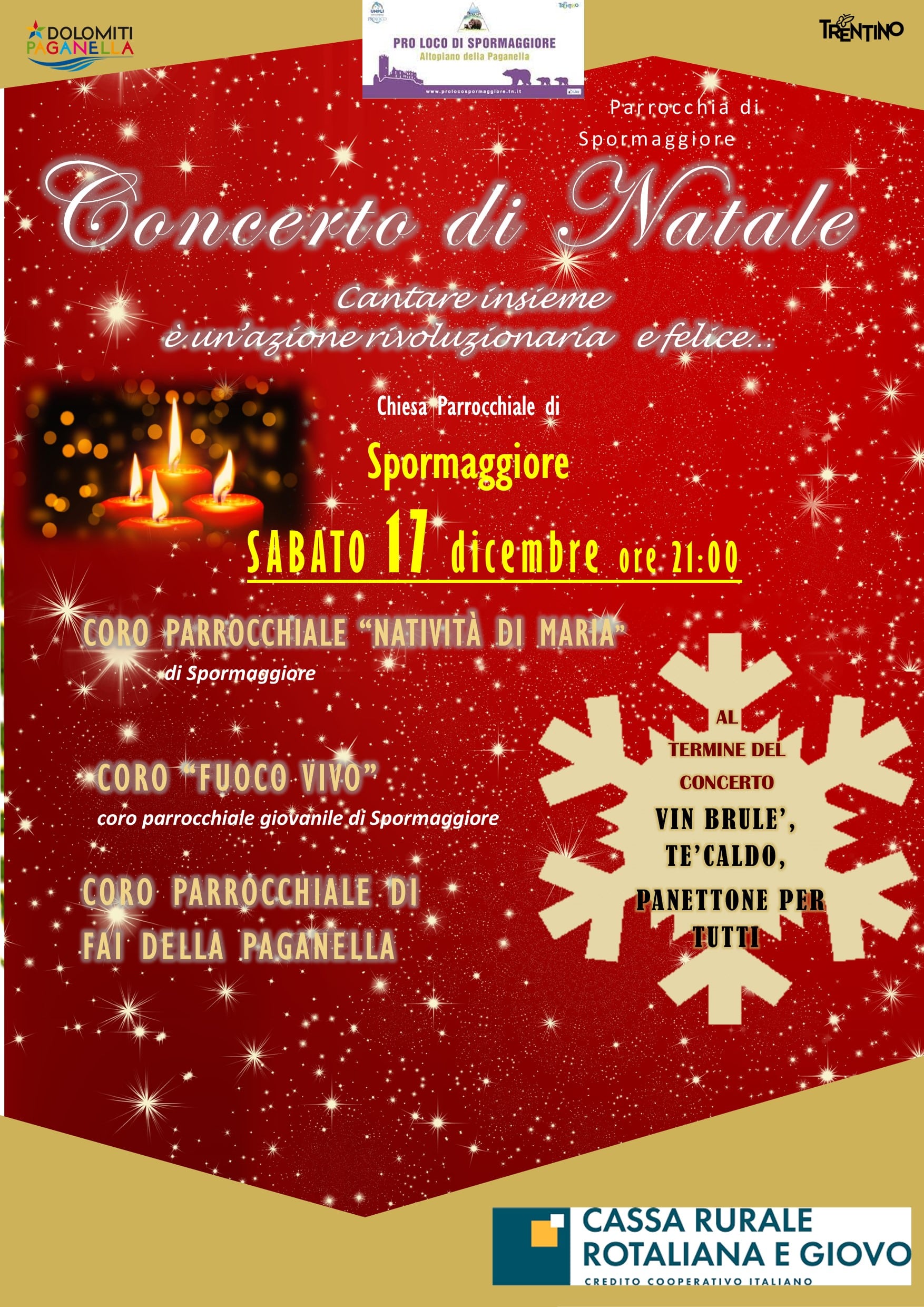 Concerto di Natale a Spormaggiore