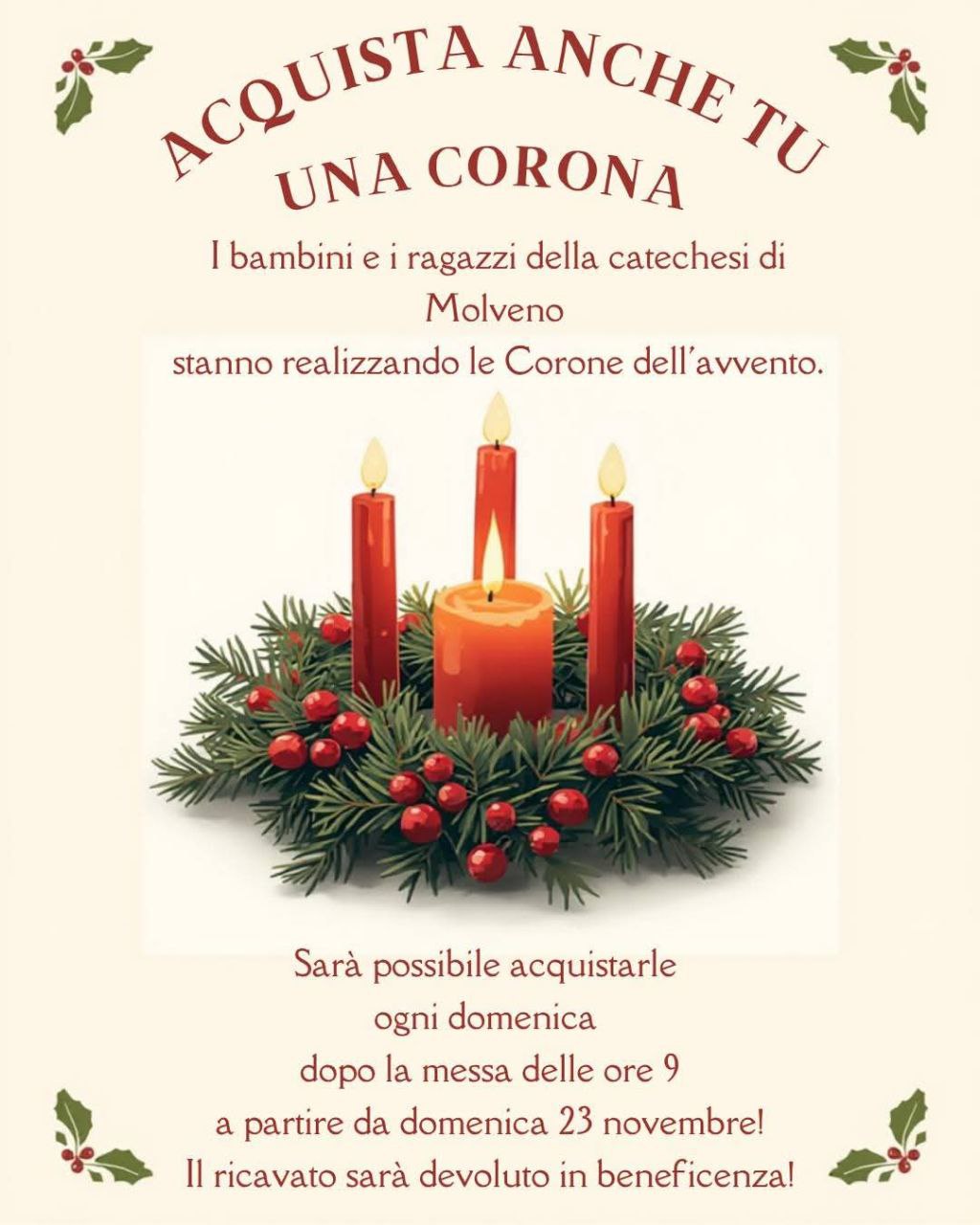 Acquista anche tu una CORONA